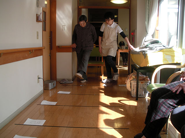体を動かし元気よく