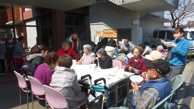 餅つき会