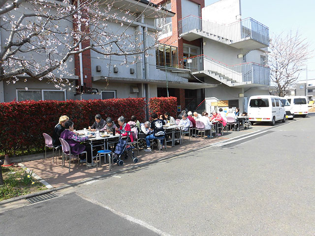 お花見