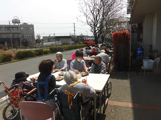 お花見