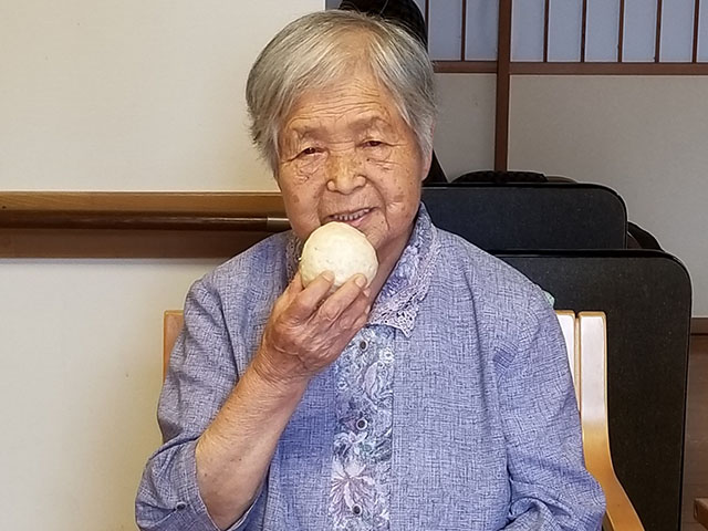 笑顔いっぱい