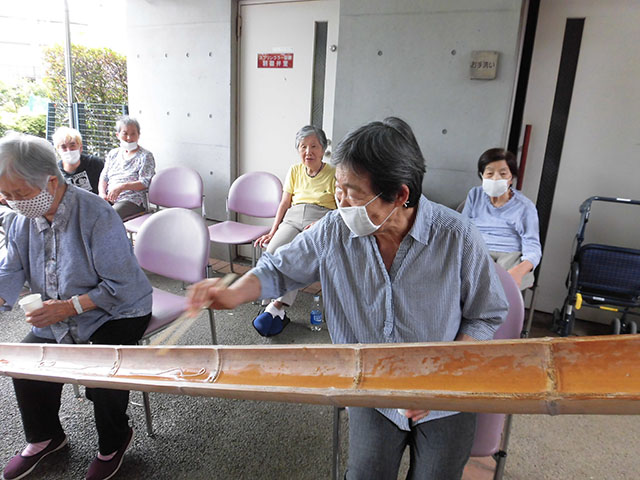 七夕・流しそうめん