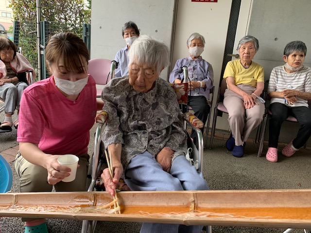 七夕・流しそうめん
