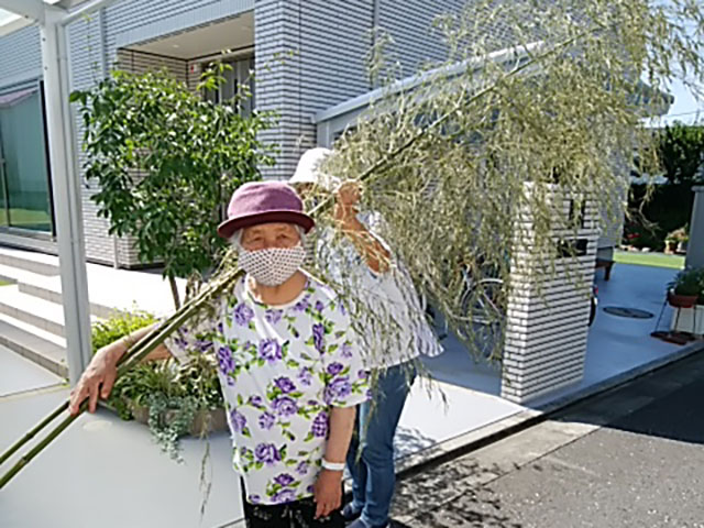 七夕・流しそうめん
