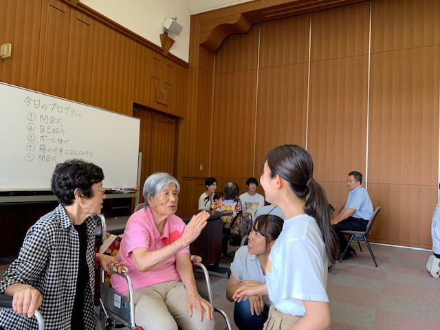 武蔵野大学との交流会